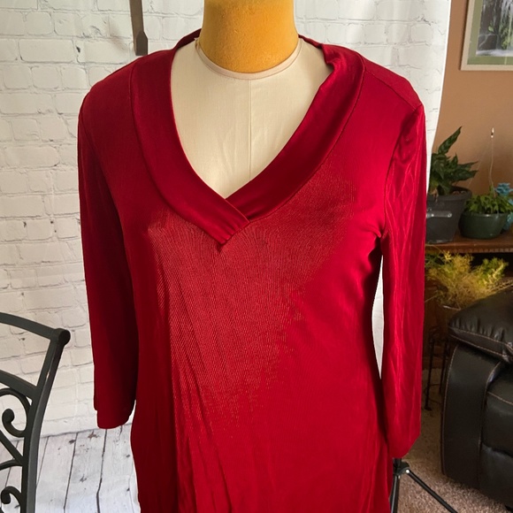 Coldwater Creek Tops - Size Large Red blouse shirt top tunic cold water Creek
